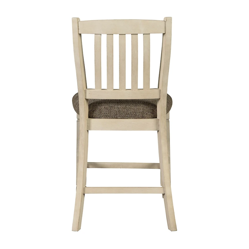 Signature Design by Ashley® Roanoke Set of 2 Upholstered Counter Height Stools