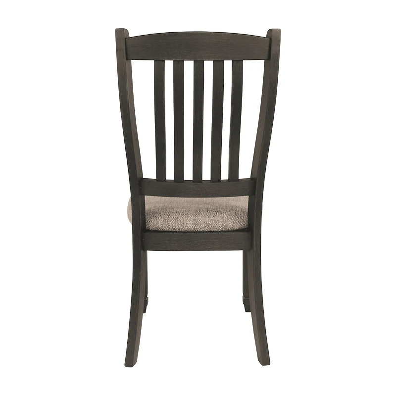 Signature Design by Ashley® Set of 2 Hilton Slatted-Back Upholstered Dining Side Chairs