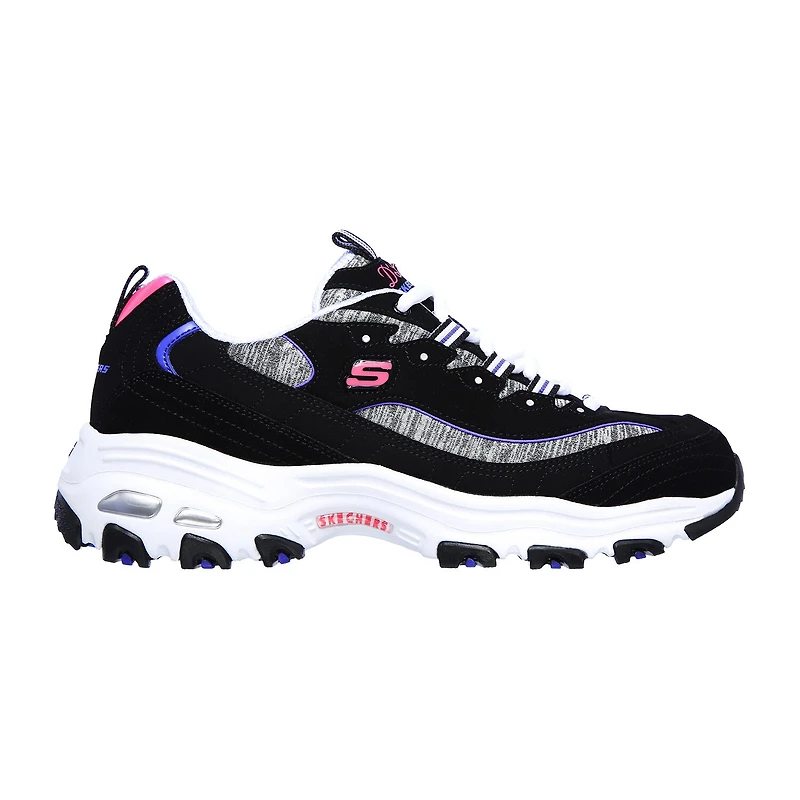 Skechers D'Lites Sparkling Rain Womens Walking Shoes