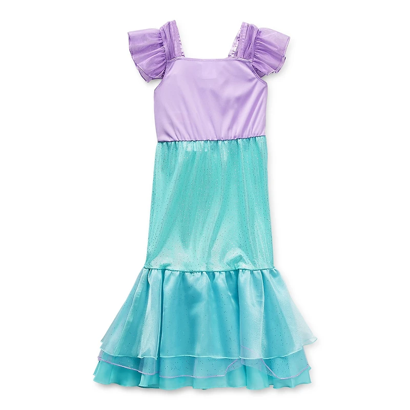 Disney Collection Ariel Roleplay Princess The Little Mermaid Girls Dress Up Costume