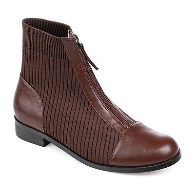 Journee Collection Womens Bexlie Stacked Heel Booties