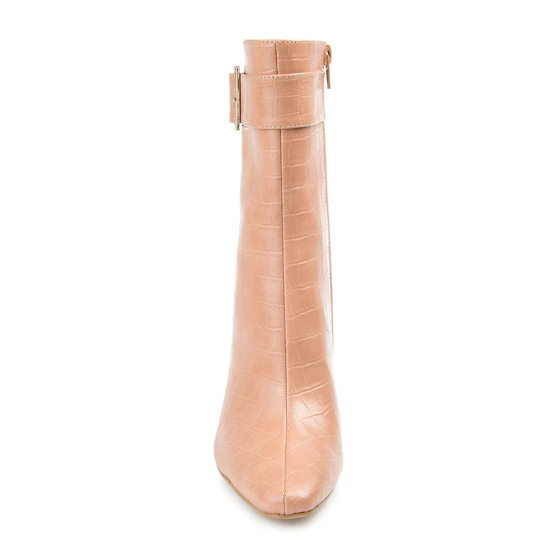 Journee Collection Womens Elanie Block Heel Booties