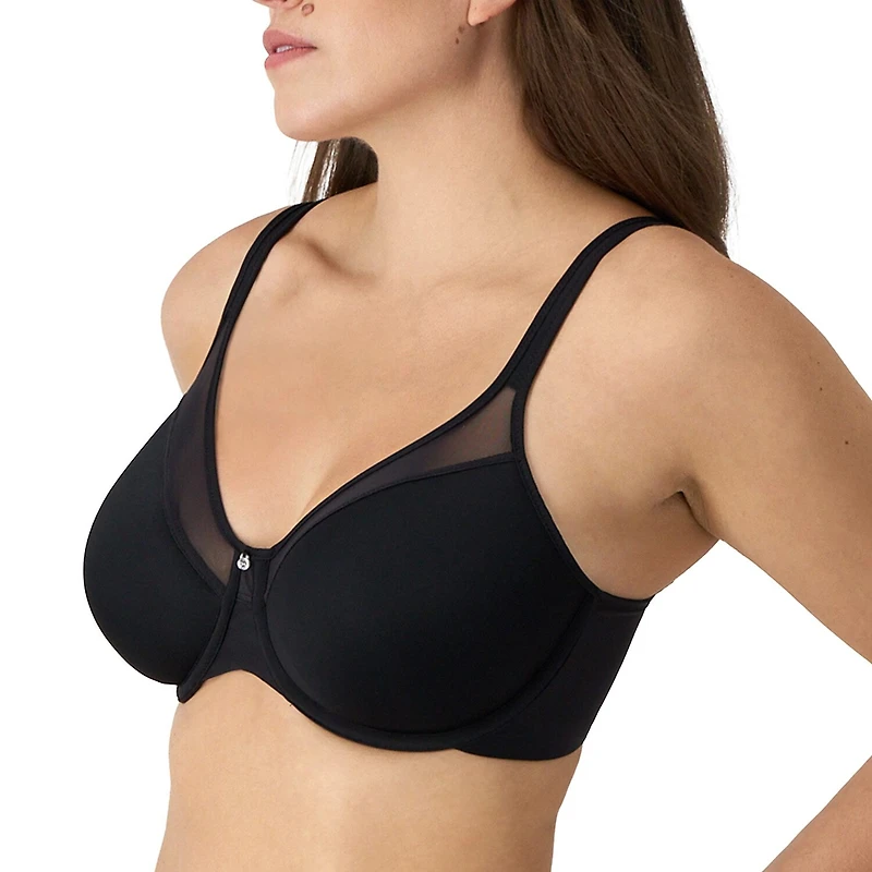 Bali One Smooth U® Ultra Light Convertible Full Coverage T-Shirt Underwire Bra 3439