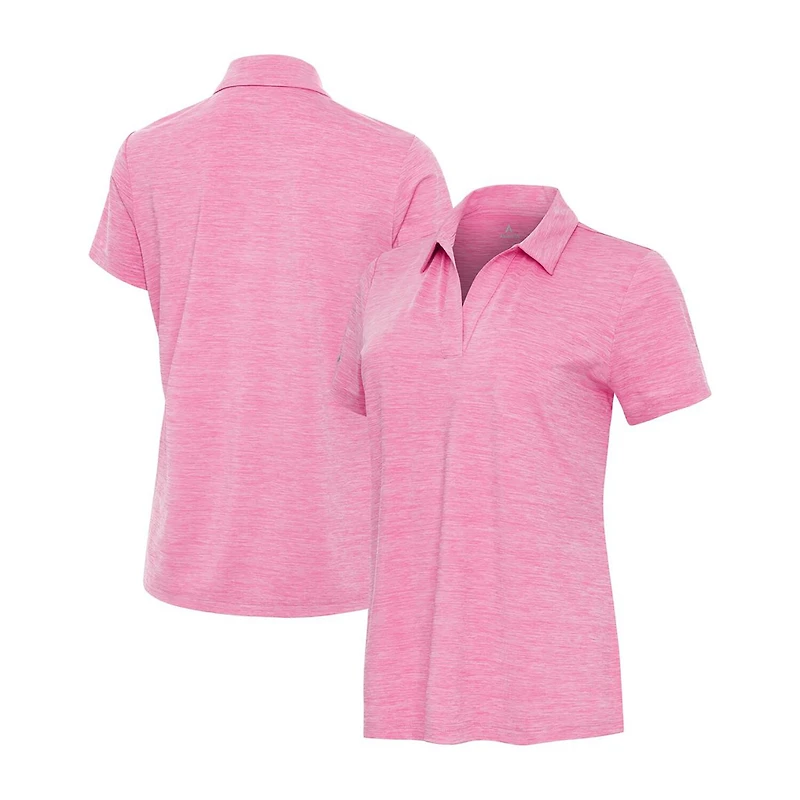 Antigua Layout Womens Short Sleeve Polo Shirt