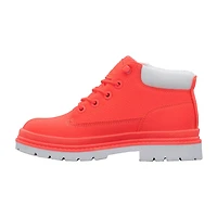Lugz Womens Drifter Ripstop Flat Heel Chukka Boots