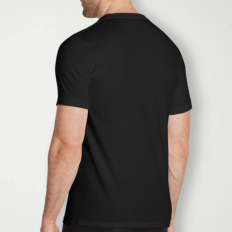 Jockey Classics Mens 2 Pack Short Sleeve Crew Neck T-Shirt Tall
