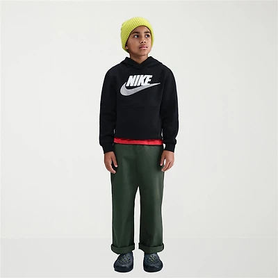 Nike Club Big Kid Unisex Long Sleeve Fleece Active Hoodie