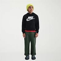 Nike Club Big Kid Unisex Long Sleeve Fleece Active Hoodie