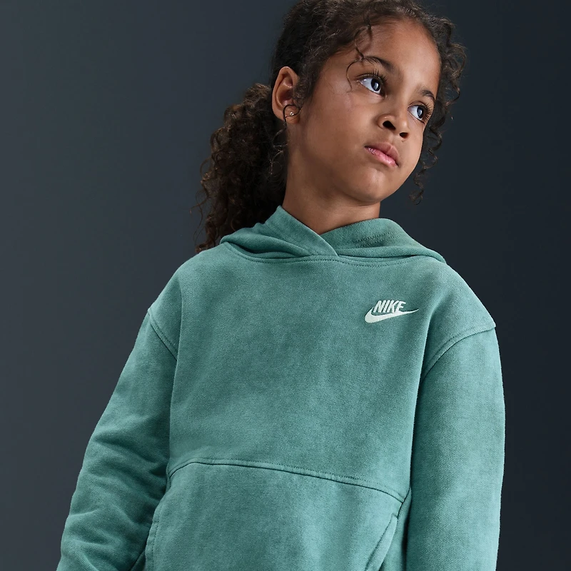 Nike Club Big Kid Unisex Long Sleeve Active Hoodie