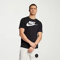 Nike Mens Crew Neck Short Sleeve Regular Fit Graphic T-Shirt