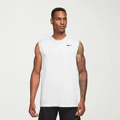 Nike Mens Crew Neck Sleeveless Muscle T-Shirt