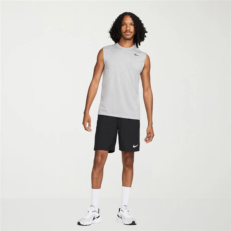 Nike Mens Crew Neck Sleeveless Muscle T-Shirt