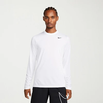 Nike Mens Crew Neck Long Sleeve Quick Dry Active T-Shirt