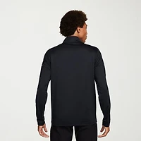 Nike Mens Mock Neck Long Sleeve Active Quarter-Zip Pullover
