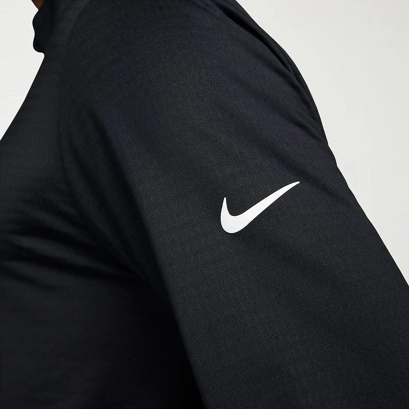 Nike Mens Mock Neck Long Sleeve Active Quarter-Zip Pullover