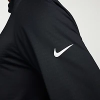 Nike Mens Mock Neck Long Sleeve Active Quarter-Zip Pullover