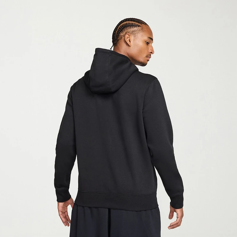 Nike Club Mens Long Sleeve Fleece Zipper Active Hoodie