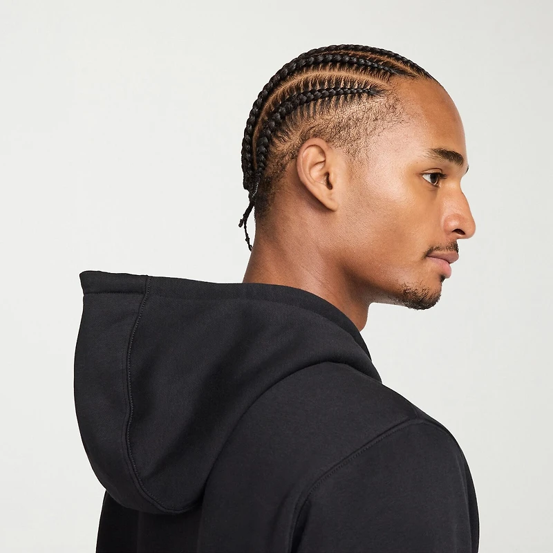 Nike Club Mens Long Sleeve Fleece Zipper Active Hoodie