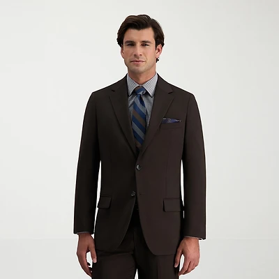 Haggar JMH Tailored Prominent Twill Mens Modern Fit Suit Jacket