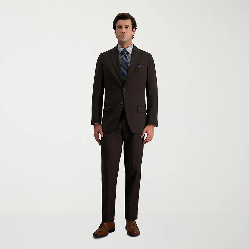 Haggar JMH Tailored Prominent Twill Mens Modern Fit Suit Jacket