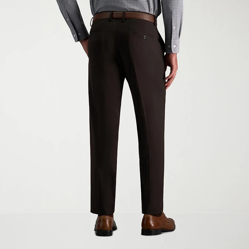 Haggar JMH Tailored Prominent Twill Mens Stretch Fabric Modern Fit Flat Front Suit Pant