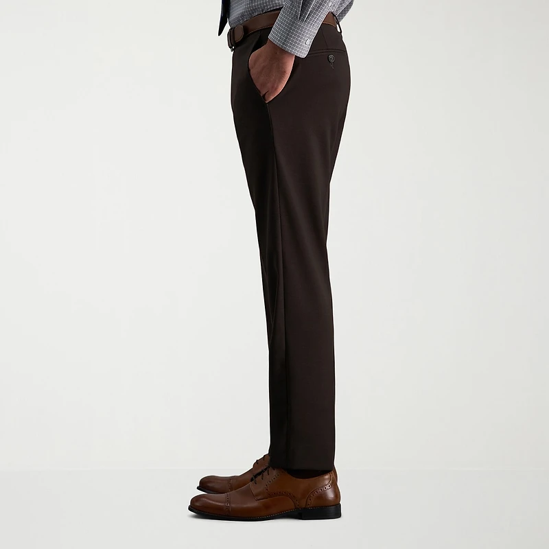 Haggar JMH Tailored Prominent Twill Mens Stretch Fabric Modern Fit Flat Front Suit Pant