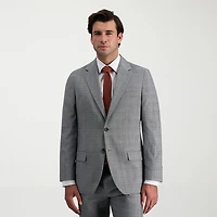 Haggar JMH Tailored Mens Modern Fit Plaid Suit Jacket