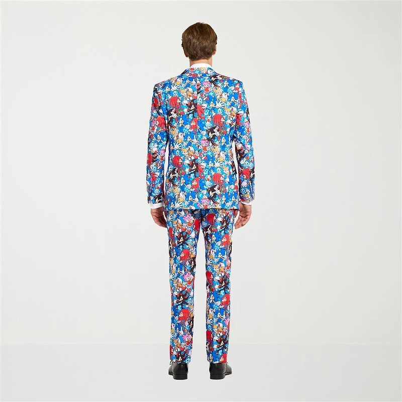Opposuits Sonic The Hedgehog Mens 3-pc. Suit Set
