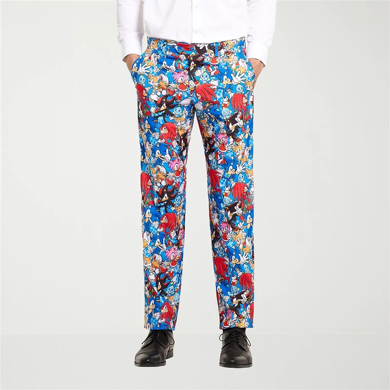 Opposuits Sonic The Hedgehog Mens 3-pc. Suit Set