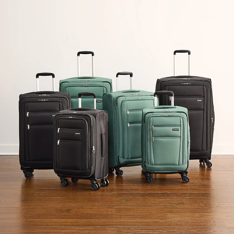 Protocol Explorer 2.0 20 Inch Softside Expandable Carry-On Spinner Luggage