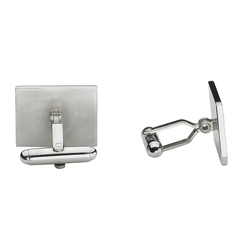 Personalized Plaid Pattern Cufflinks