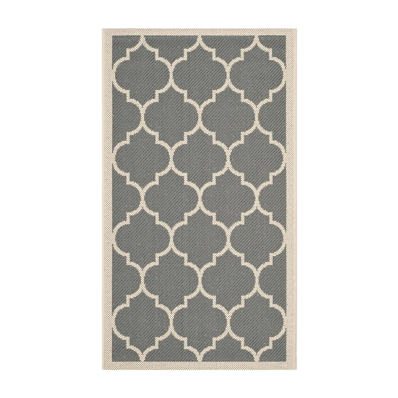 Safavieh Courtyard Collection Amias Geometric Indoor/Outdoor Area Rug