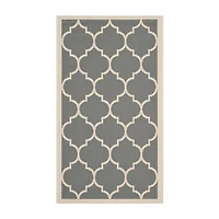 Safavieh Courtyard Collection Amias Geometric Indoor/Outdoor Area Rug