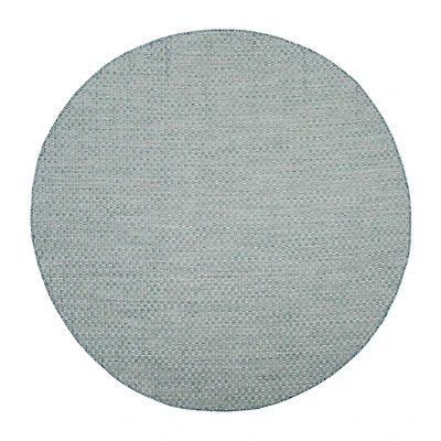 Safavieh Courtyard Collection Blanca Geometric Indoor/Outdoor Round Area Rug
