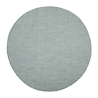 Safavieh Courtyard Collection Blanca Geometric Indoor/Outdoor Round Area Rug