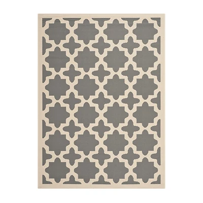 Safavieh Courtyard Collection Bokhara Geometric Indoor/Outdoor Area Rug