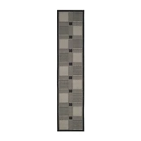 Safavieh Courtyard Collection Bronagh Geometric Indoor/Outdoor Runner Rug