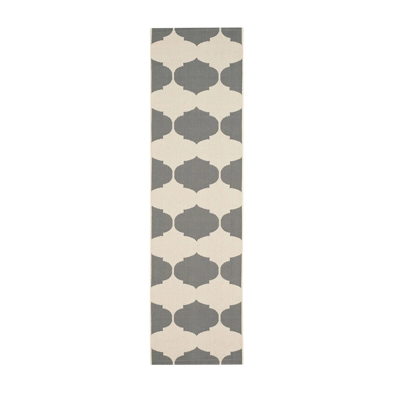 Safavieh Courtyard Collection Celina Geometric Indoor/Outdoor Runner Rug