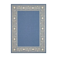 Safavieh Courtyard Collection Cherette Oriental Indoor/Outdoor Area Rug
