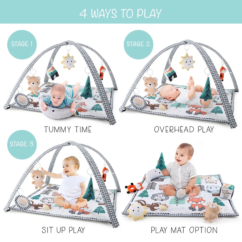 The Peanutshell Woodland Baby Activity Center