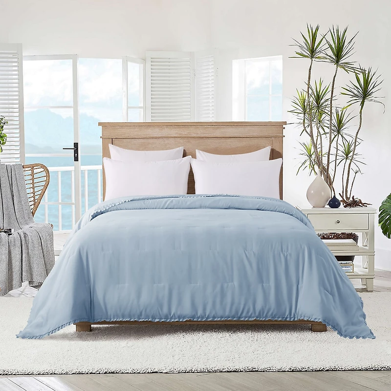 St. James Home Ruffled Edge Down Alternative Blanket