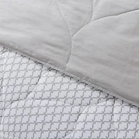 Waverly Antimicrobial treated Cotton Reversible Down Alternative Blanket