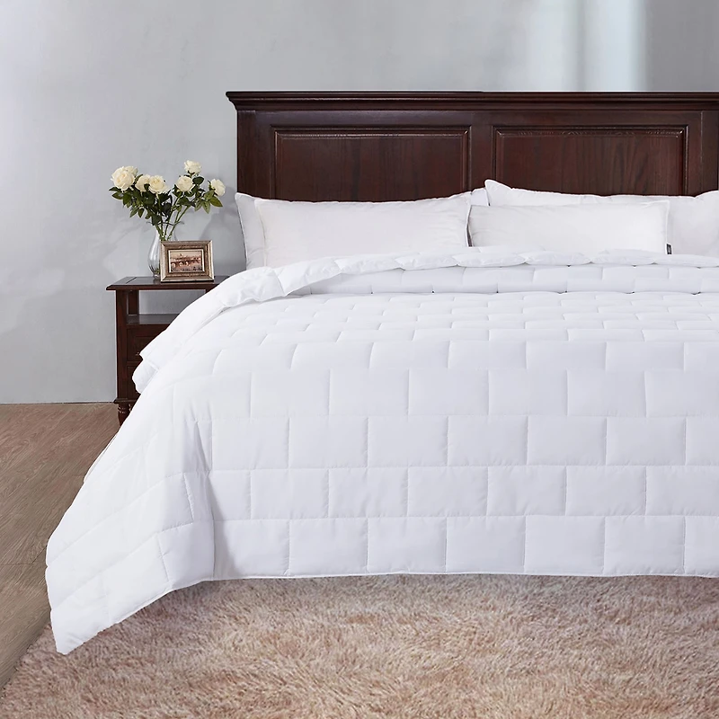 St. James Home White Goose Nano Down And Feather Blanket