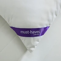 St. James Home Cotton Silver Duck Feather Pillow 4 Pack