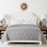 St. James Home Honeycomb Stitch Down Alternative Blanket