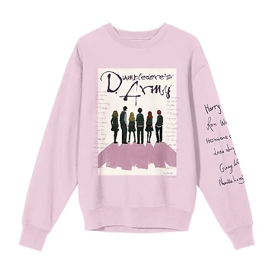 Womens Juniors Crew Neck Long Sleeve Harry Potter Sweatshirt