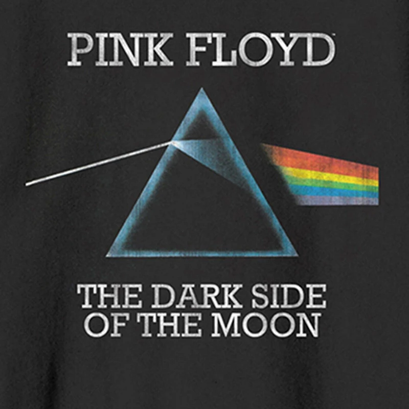 Pink Floyd The Dark Side Of Moon Womens Juniors Crew Neck Long Sleeve Sweatshirt