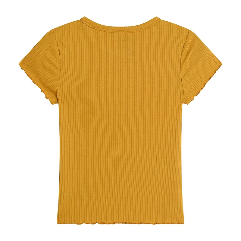 Knit Works Big Kid Girls Round Neck Short Sleeve Regular Fit Graphic T-Shirt
