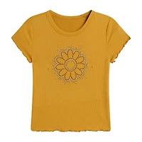 Knit Works Big Kid Girls Round Neck Short Sleeve Regular Fit Graphic T-Shirt