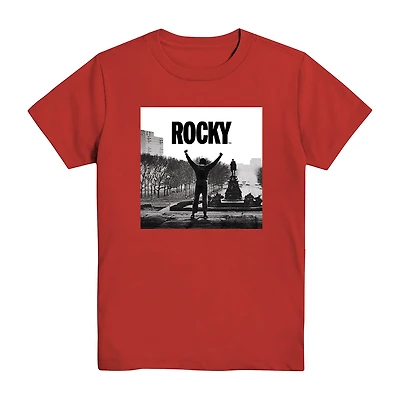 Rocky Little & Big Kid Boys Crew Neck Short Sleeve Regular Fit Graphic T-Shirt
